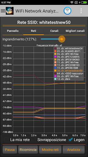 WiFi Analyzer Pro screenshot 3