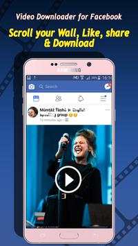 Video Downloader For Facebook screenshot 1