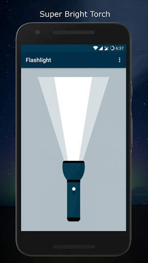 Alpha Flashlight - Flashlight Go screenshot 1