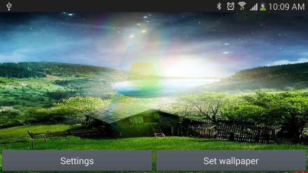 Nature Live Wallpaper Meteors screenshot 2