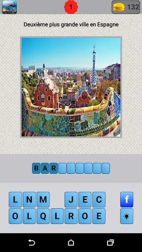 Villes Quiz screenshot 1