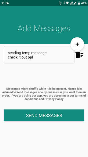 Auto Messenger Pro screenshot 4