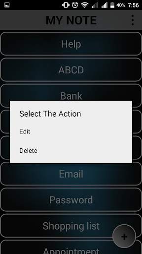 Black Note Notepad Notes 3 تصوير الشاشة