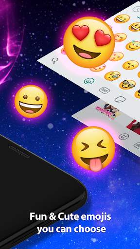 Colorful Smoke Live Keyboard Theme for Rockey screenshot 4