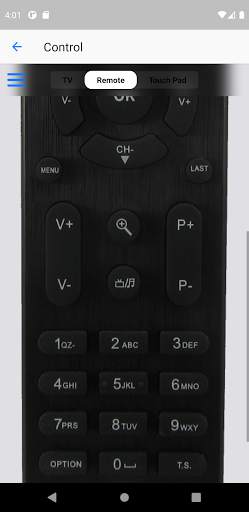 Remote Control For SR Digital 5 تصوير الشاشة