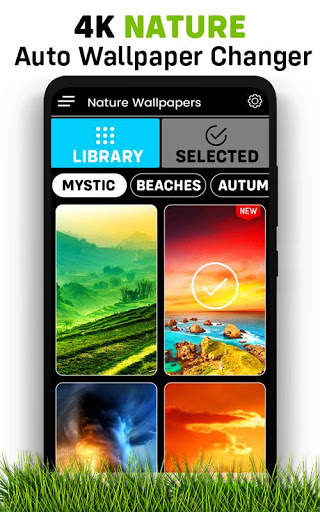 Auto Wallpaper Changer, Nature Wallpapers 4K screenshot 1