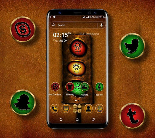 Traffic Light Launcher Theme screenshot 2