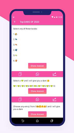 Dare Games 2021 Messages & Questions with Answer screenshot 4