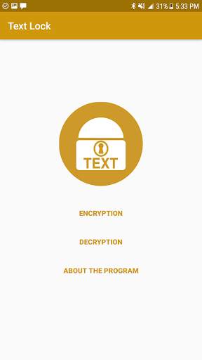 Text Lock screenshot 1