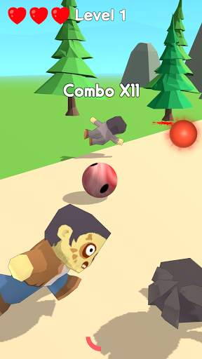 Zombie Bowling 3D screenshot 2