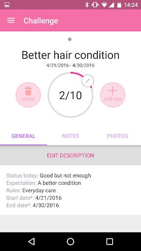 AppFrolution - My Hair Diary screenshot 6