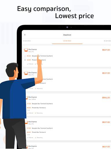 BusX - Bus & Van Tickets screenshot 9