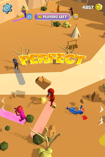 Stickman Smashers -  Clash 3D Impostor io games screenshot 13