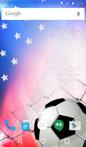 Soccer Cup Animated Keyboard   Live Wallpaper screenshot 6