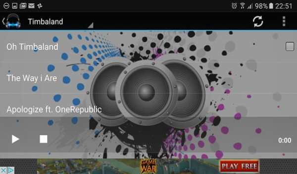 Artist music player screenshot 3