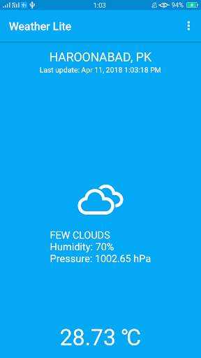 Weather Lite screenshot 2