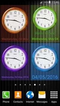 Retro Clock Widget screenshot 5