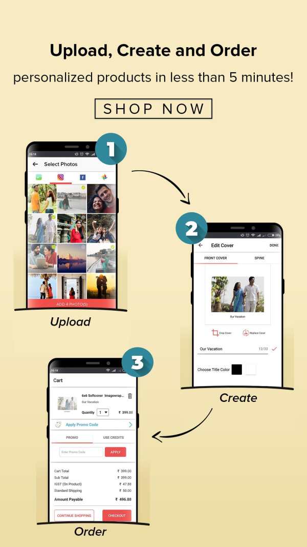 Photojaanic: Make & Print Photo Album & Gifts 5 تصوير الشاشة