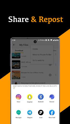 HD Video Downloader & Video Saver : SNA screenshot 4