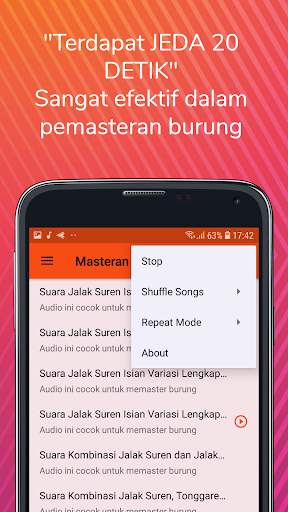 Masteran Burung Jalak Suren Offline screenshot 4