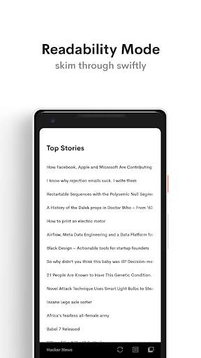Hacker News Reader screenshot 2