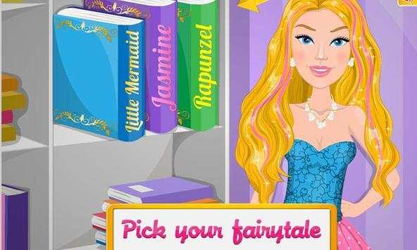 Princess stories dressup game screenshot 1