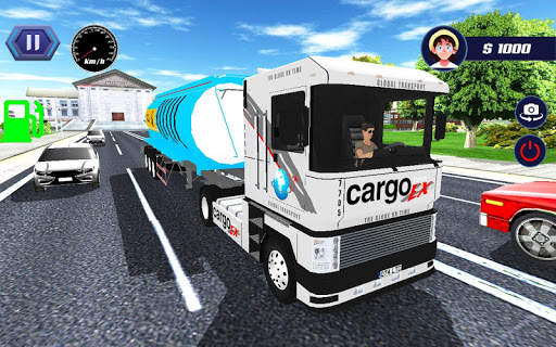 City Driving Truck Simulator 3D screenshot 4