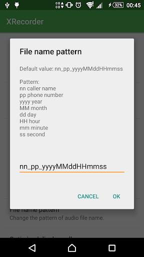XRecorder(XperiaCallRecorder) screenshot 2