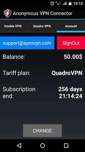 Anonymous VPN Connector screenshot 5