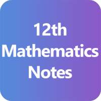 12th Maths Notes- Class icon
