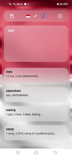Kamusku - Kamus Offline Bahasa screenshot 3