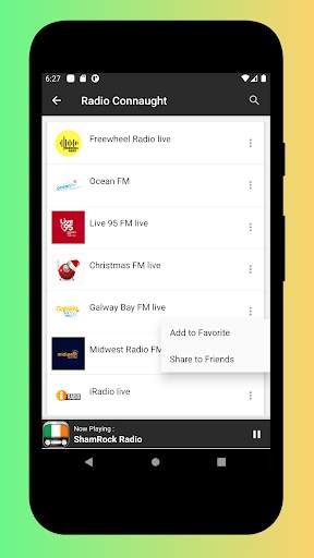 Radio Ireland FM - Irish Radio Player   Radio App screenshot 7