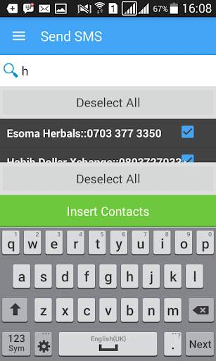 MultiTexter Bulk SMS screenshot 6