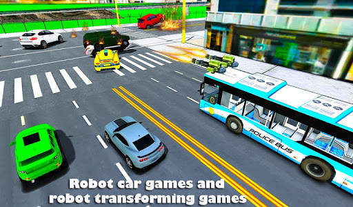 Real Bus Robot Car Battle:Transformation Game 2020 screenshot 9