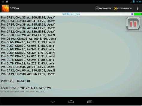LOCOSYS GPSFox App screenshot 24