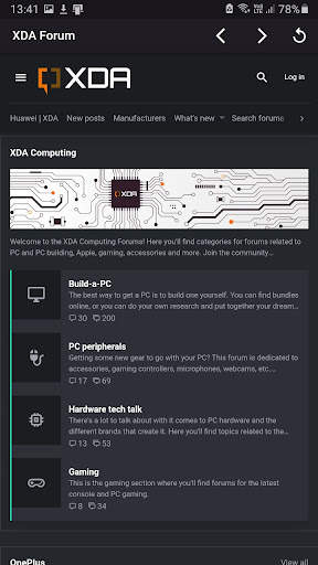 XDA Forums screenshot 2