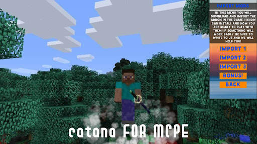 Katana Mod for Minecraft PE screenshot 2