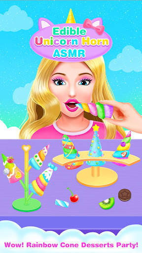 ASMR Unicorn Cone Dessert-Fun Games for Girls screenshot 5