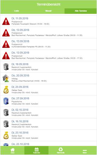 Berchtesgadener Land Abfall-App screenshot 4