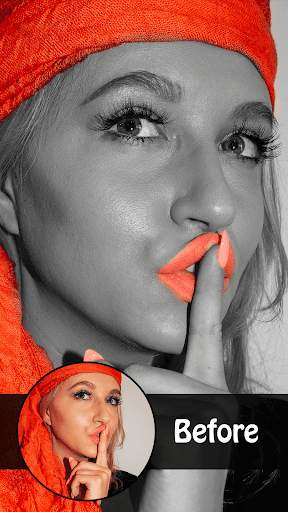 Black and White Photo Frame Editor screenshot 1