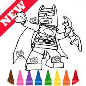 Learn Coloring for Lego Bat Man Heroes by Fans logo