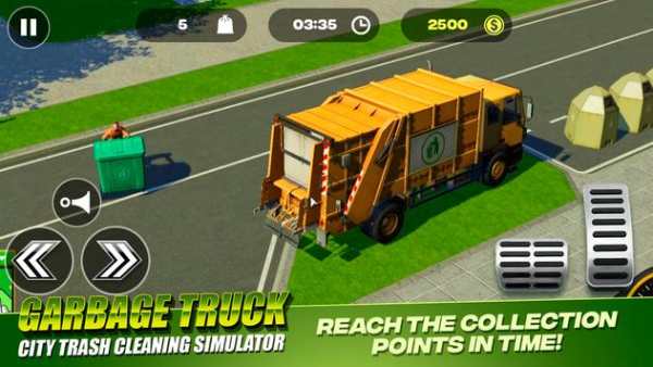 Garbage Truck - City Trash Cleaning Simulator screenshot 2