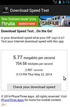 Download Speed Test screenshot 2