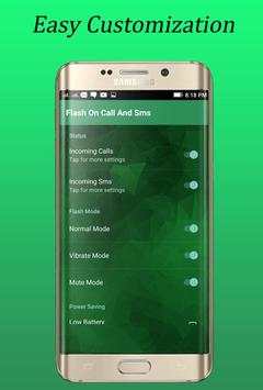 Flash Blinking on Call and SMS screenshot 4