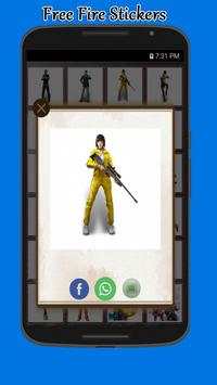 Stikers Free Fire Battlegrounds Packs screenshot 2