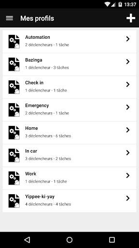 Droid Automation screenshot 1