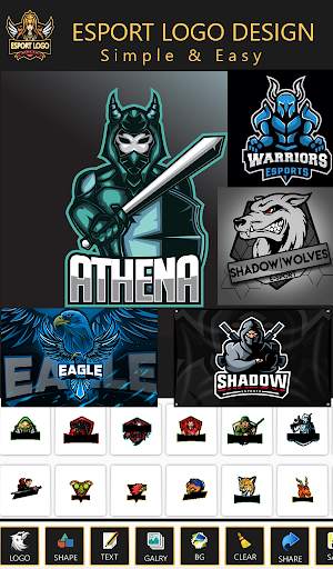 Logo Esport Maker - Gaming Logo Maker 2021 screenshot 3
