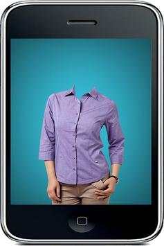 Ladies Shirt Photo Suit screenshot 3