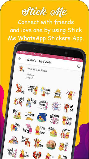 Stick Me : Love & Friendship Stickers For Whatsapp screenshot 5