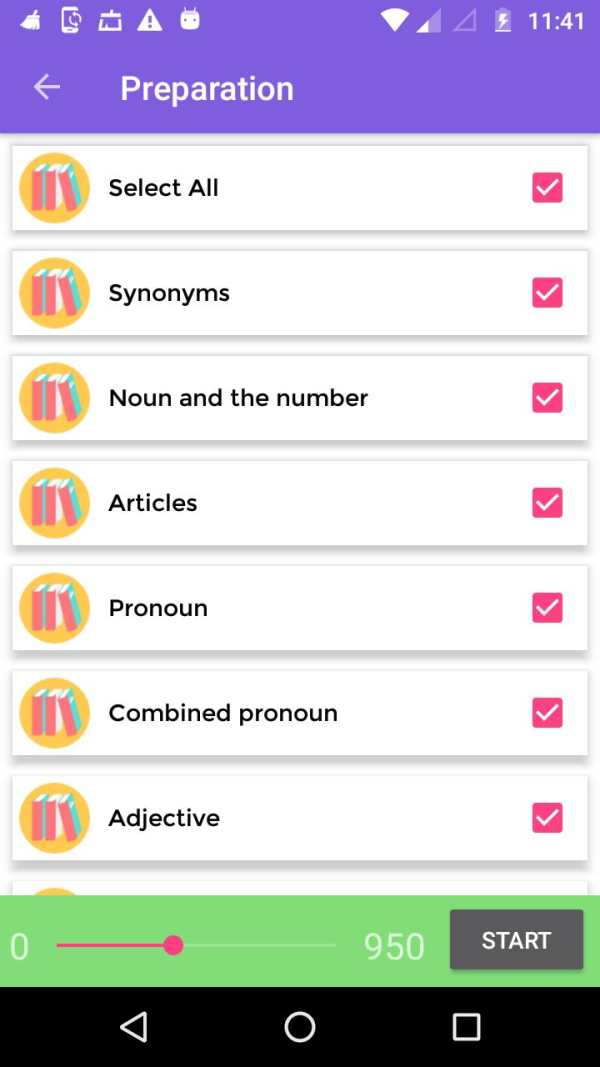 English Grammer Practice скриншот 7